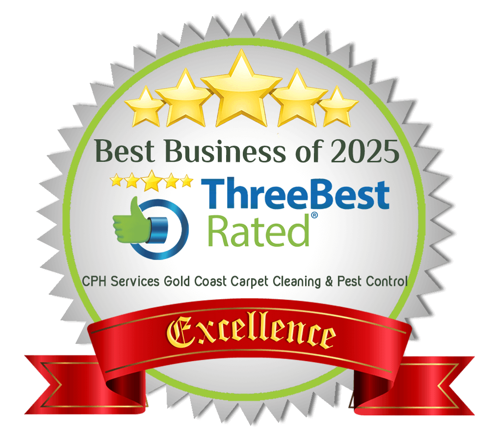 Three Best Rated Best Business 2025 award, CPH Services Gold Coast